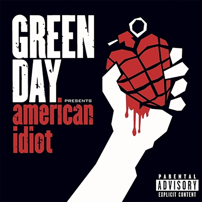 Copertina del vinile 'American Idiot' dei Green Day