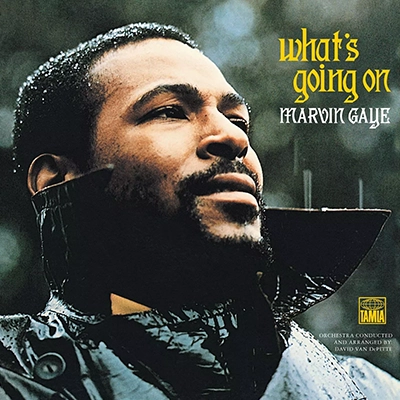 Copertina del vinile 'What's Going On' di Marvin Gaye