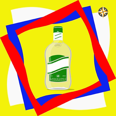 Bottiglia di Aguardiente Antioqueño