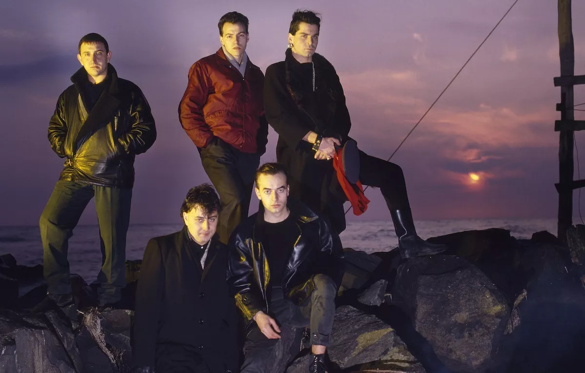 Litfiba, Fiumicino, Italy, 1985. Credit to @Luciano Viti/Getty Images