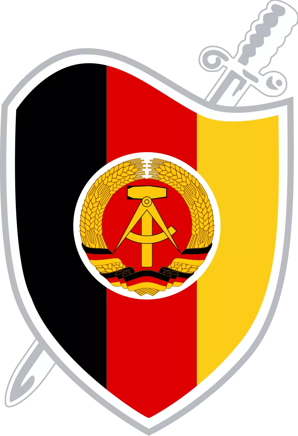 Logo della Stasi - Ministerium für Staatssicherheit